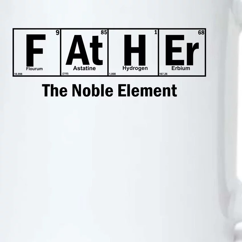 Father The Noble Element Black Color Changing Mug