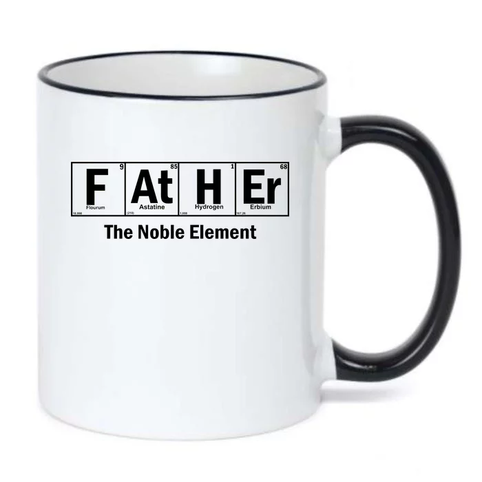 Father The Noble Element Black Color Changing Mug