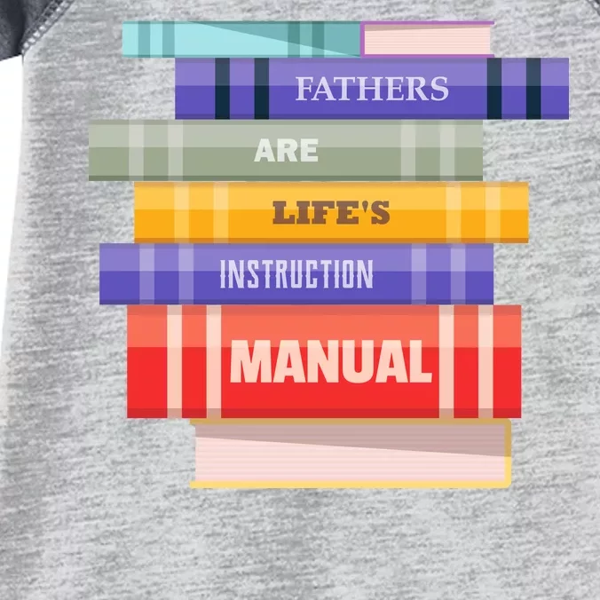 Fathers Are Life's Manual Infant Baby Jersey Bodysuit