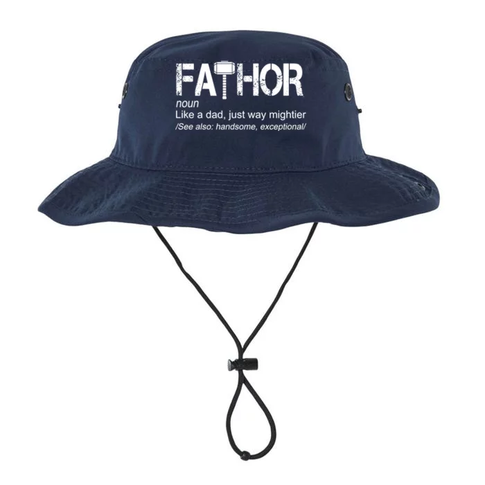 Fathor Like Dad Just Way Mightier Hero Legacy Cool Fit Booney Bucket Hat