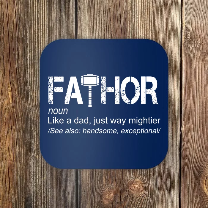 Fathor Like Dad Just Way Mightier Hero Coaster