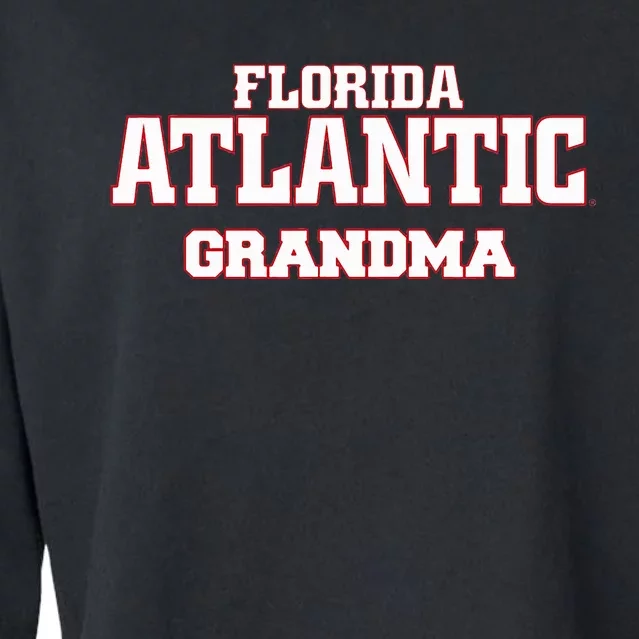 Florida Atlantic University FAU Owls Grandma Cropped Pullover Crew