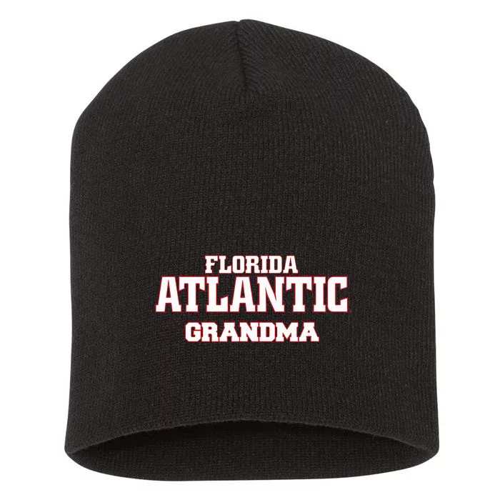 Florida Atlantic University FAU Owls Grandma Short Acrylic Beanie