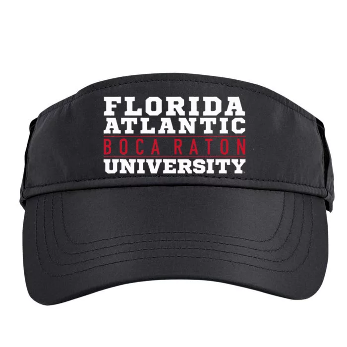 Florida Atlantic University Fau Owls Between The Lines Adult Drive Performance Visor