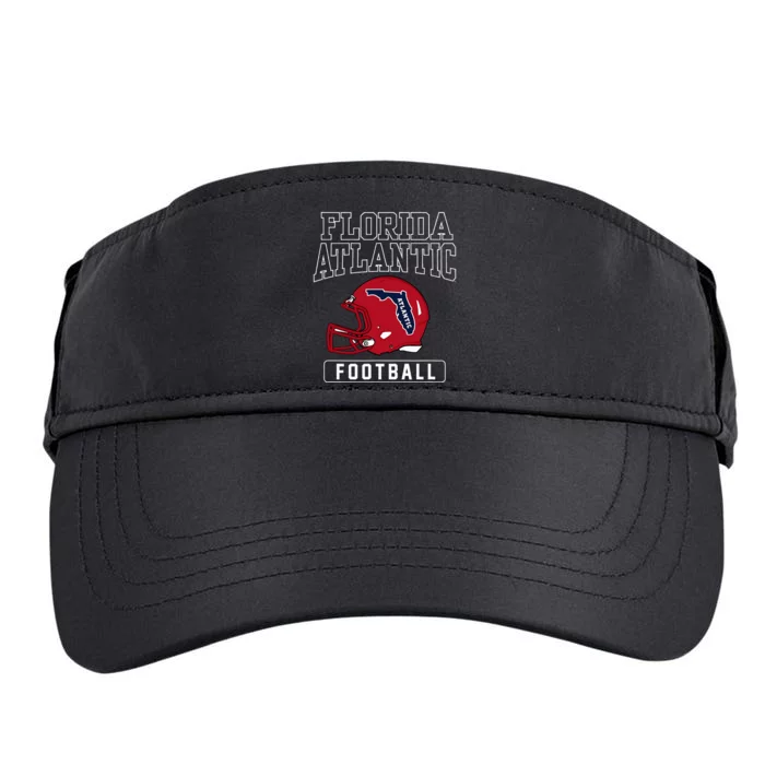 Florida Atlantic University Fau Owls Football Helmet Adult Drive Performance Visor