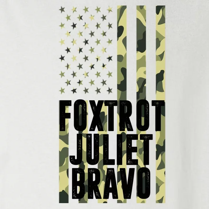 FJB Army Usa Flag Foxtrot Juliet Bravo Toddler Long Sleeve Shirt