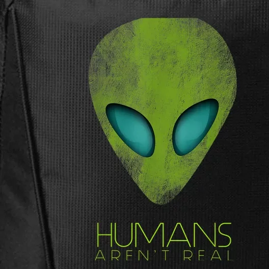 Funny Aliens UFO City Backpack