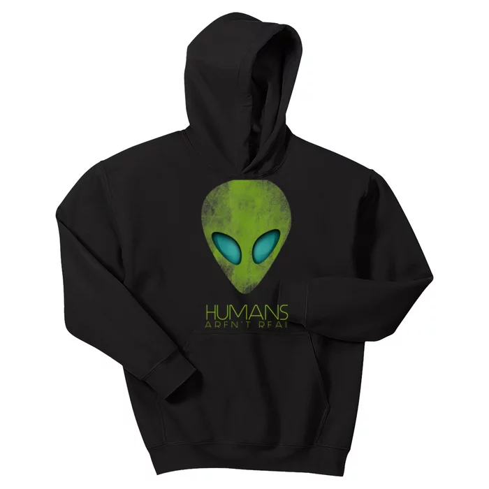 Funny Aliens UFO Kids Hoodie