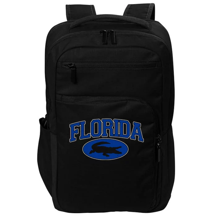 Florida Alligators University Team Logo Impact Tech Backpack