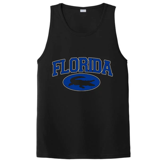 Florida Alligators University Team Logo Performance Tank