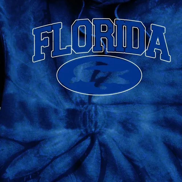 Florida Alligators University Team Logo Tie Dye Hoodie