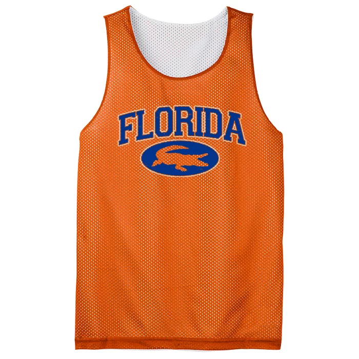 Florida Alligators University Team Logo Mesh Reversible Basketball Jersey Tank