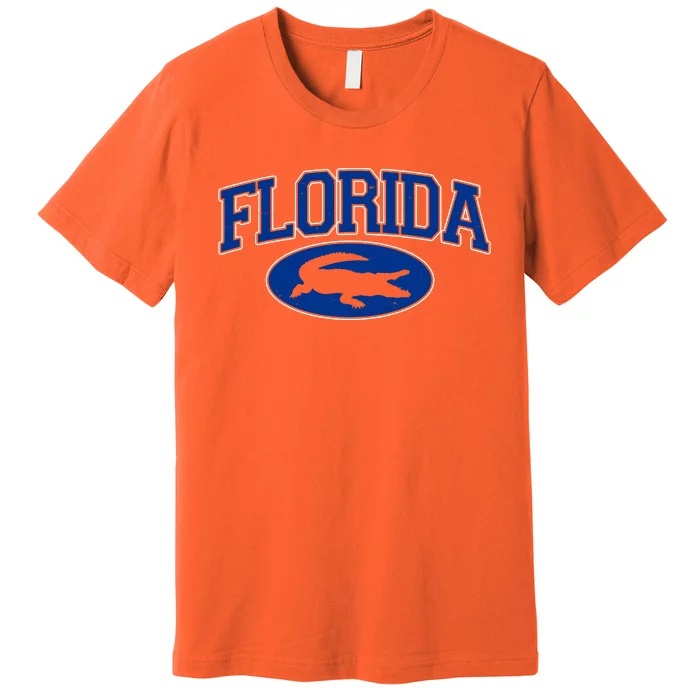 Florida Alligators University Team Logo Premium T-Shirt