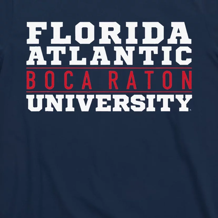 Florida Atlantic University FAU Owls Between The Lines T-Shirt