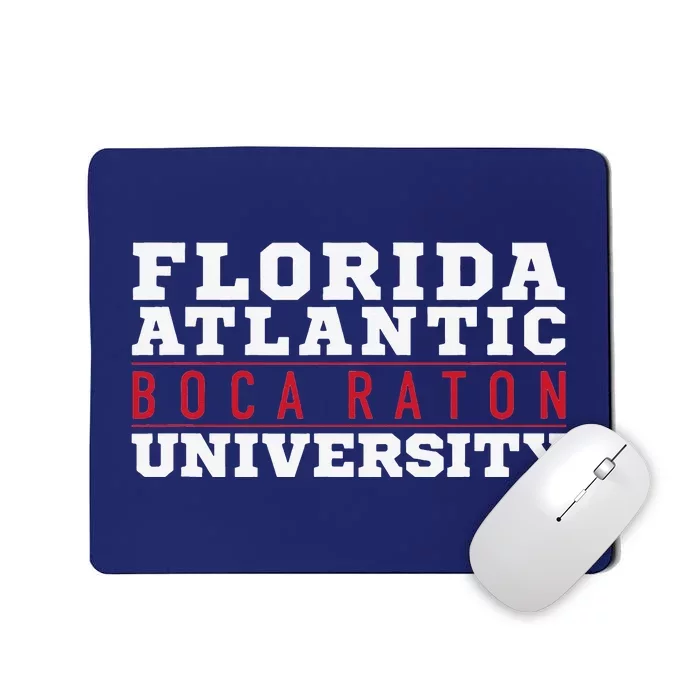 Florida Atlantic University FAU Owls Between The Lines Mousepad