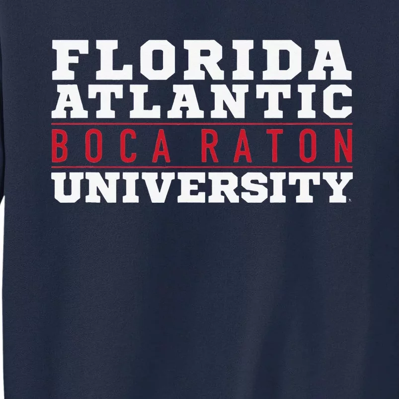 Florida Atlantic University FAU Owls Between The Lines Tall Sweatshirt