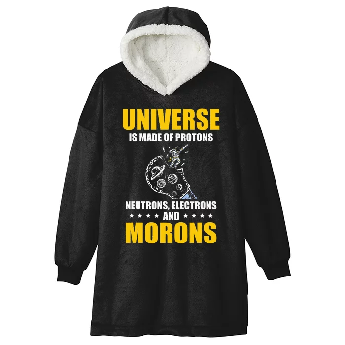 Funny Astronomy Uranus Astronomer Astrophysics Hooded Wearable Blanket