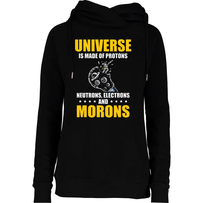 Funny Astronomy Uranus Astronomer Astrophysics Womens Funnel Neck Pullover Hood