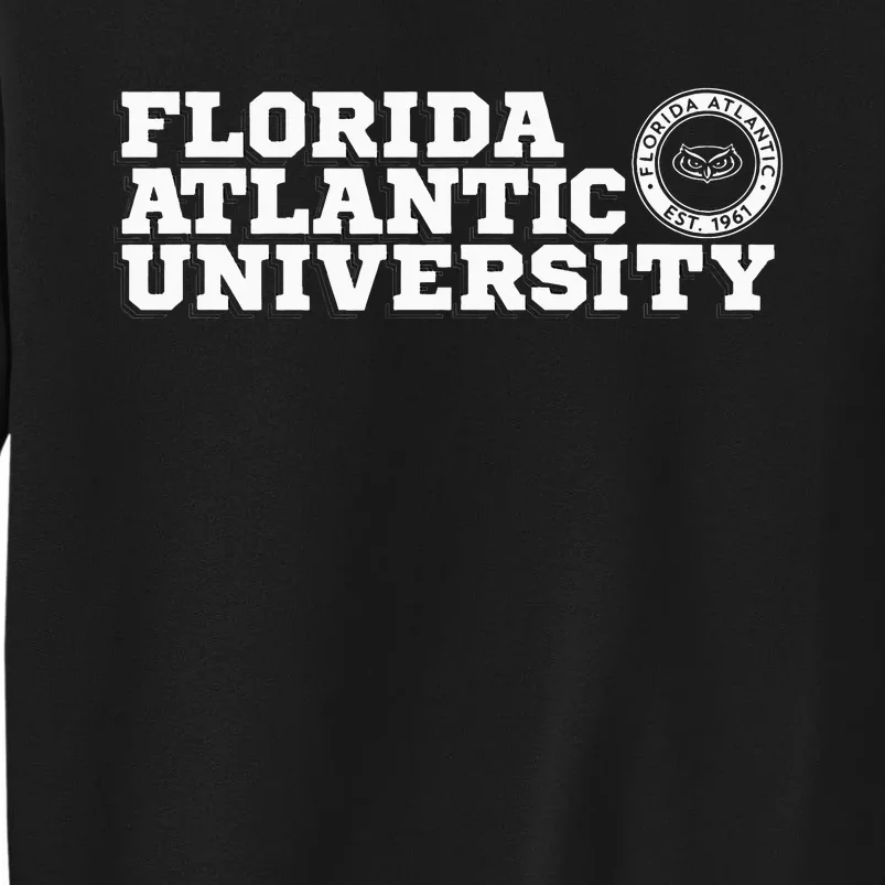 Florida Atlantic University FAU Owls Block Text Sweatshirt