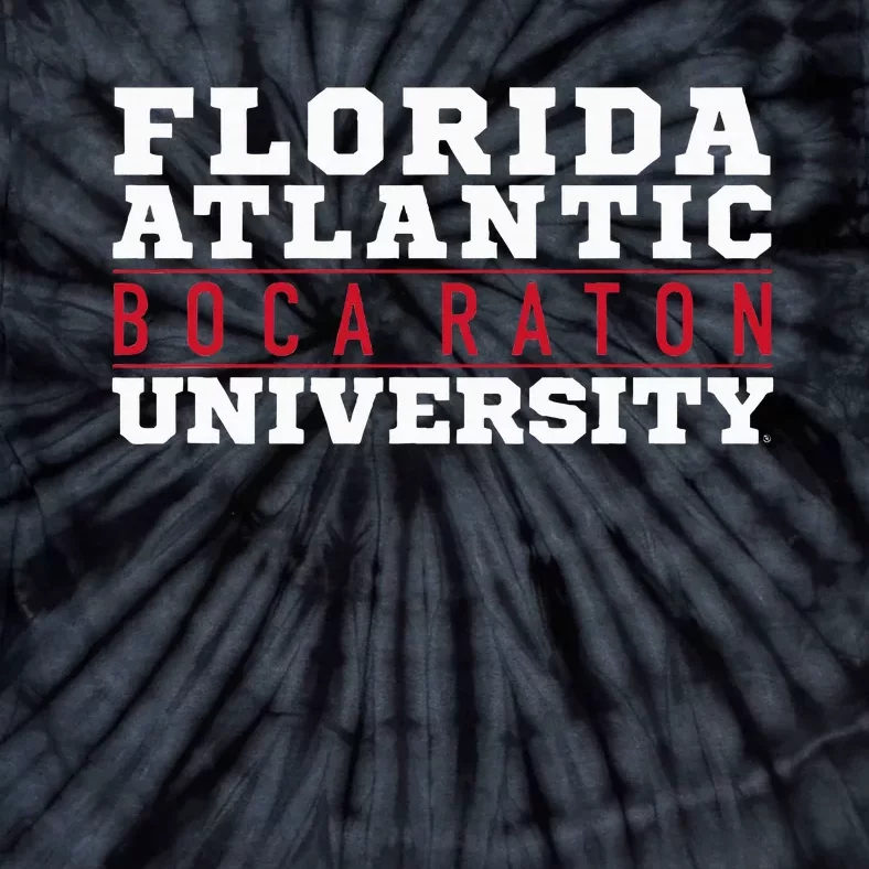 Florida Atlantic University Fau Owls Between The Lines Tie-Dye T-Shirt