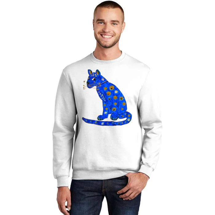 Funny ABBA Ugly Blue Cat Sweatshirt