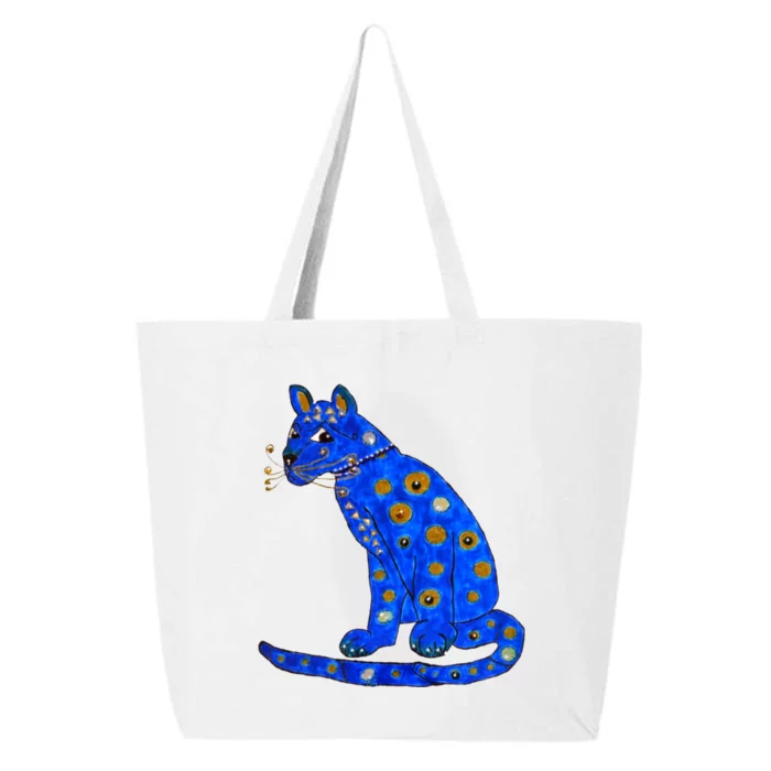 Funny ABBA Ugly Blue Cat 25L Jumbo Tote