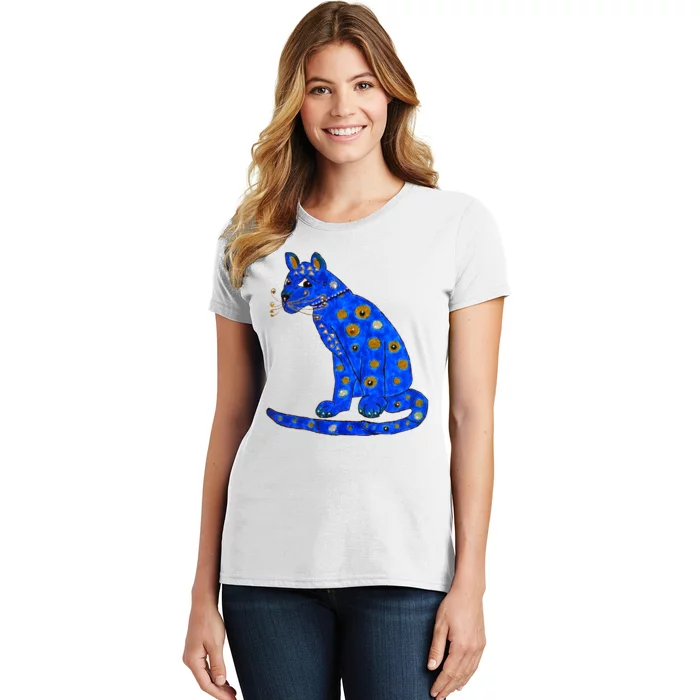 Funny ABBA Ugly Blue Cat Women's T-Shirt