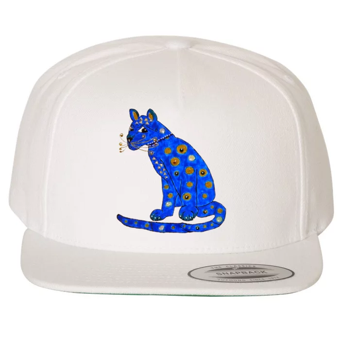 Funny ABBA Ugly Blue Cat Wool Snapback Cap