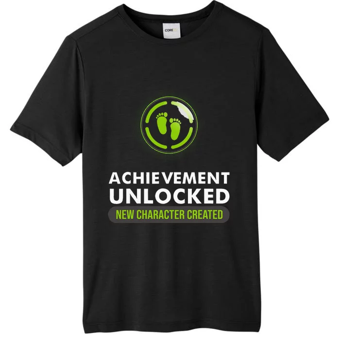 Funny Achievement Unlocked Gift Couples Video Game Pregnancy ChromaSoft Performance T-Shirt