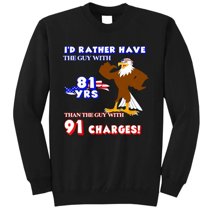 Funny American Usa Political Election 2024 Pro Joe Biden Tall Sweatshirt