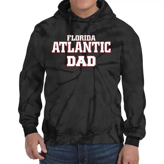 Florida Atlantic University FAU Owls Dad Tie Dye Hoodie