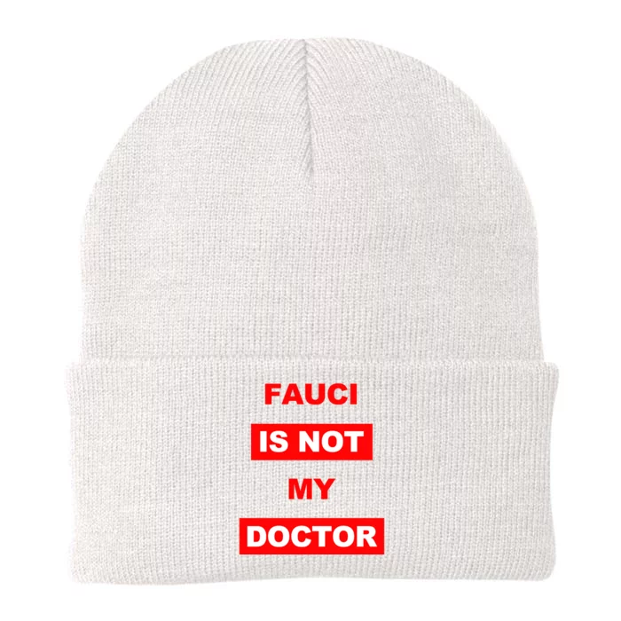 Fauci Is Not My Doctor Knit Cap Winter Beanie