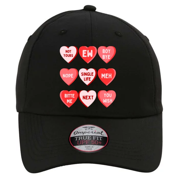 Funny Anti Valentines Day Single Af Gift For Galentines Day Gift The Original Performance Cap