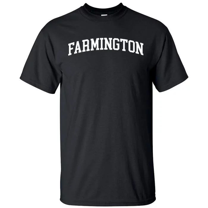 Farmington Arch Vintage Retro College Athletic Sport Tall T-Shirt