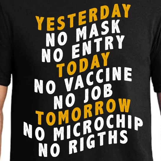 Funny Anti Vaccine Pajama Set