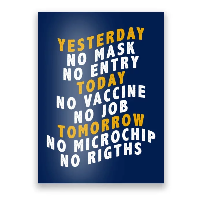 Funny Anti Vaccine Poster