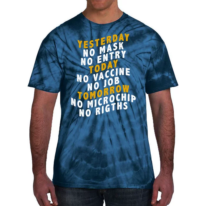 Funny Anti Vaccine Tie-Dye T-Shirt