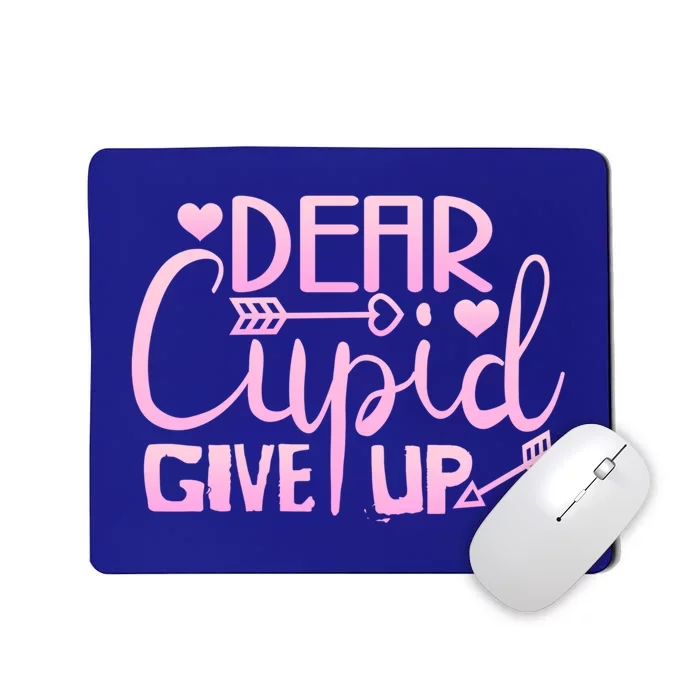 Funny Anti Valentines Day Funny Gift Single Awareness Day Cupid Meaningful Gift Mousepad