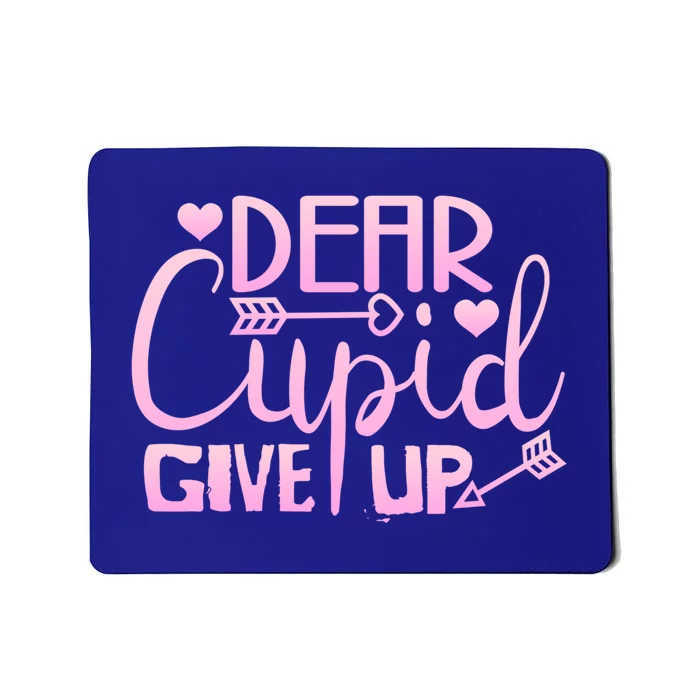 Funny Anti Valentines Day Funny Gift Single Awareness Day Cupid Meaningful Gift Mousepad