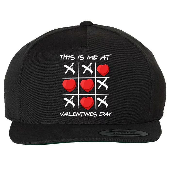 Funny Anti Valentines Day Single Awareness Gift Wool Snapback Cap