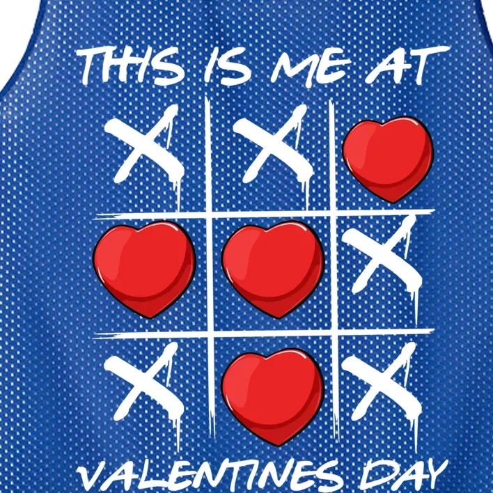 Funny Anti Valentines Day Single Awareness Gift Mesh Reversible Basketball Jersey Tank