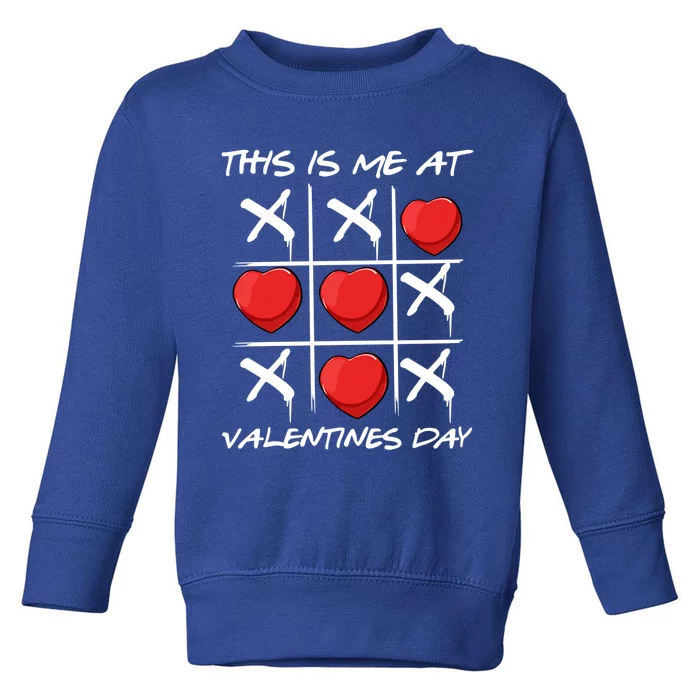 Funny Anti Valentines Day Single Awareness Gift Toddler Sweatshirt