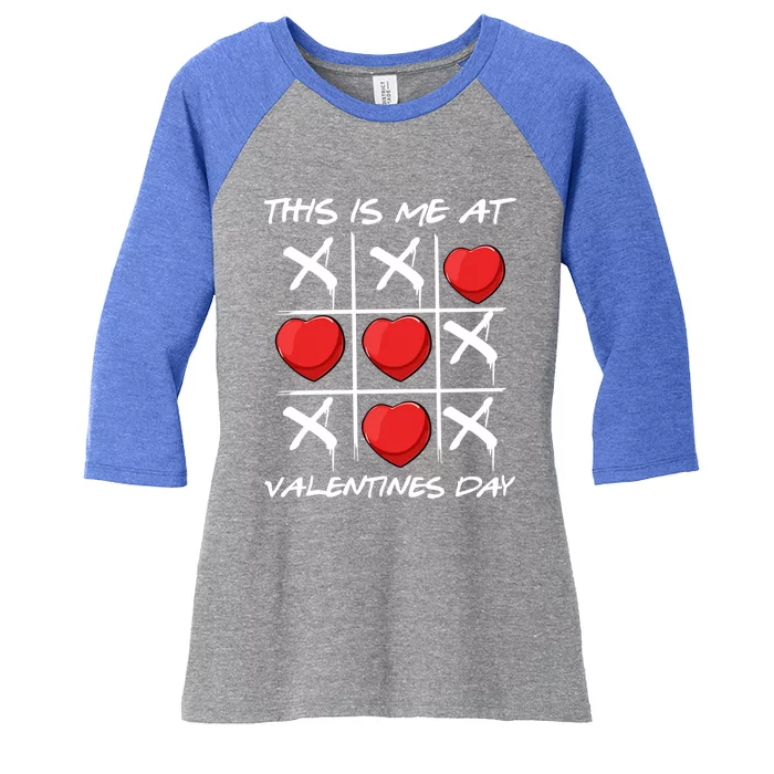 Funny Anti Valentines Day Single Awareness Gift Women's Tri-Blend 3/4-Sleeve Raglan Shirt