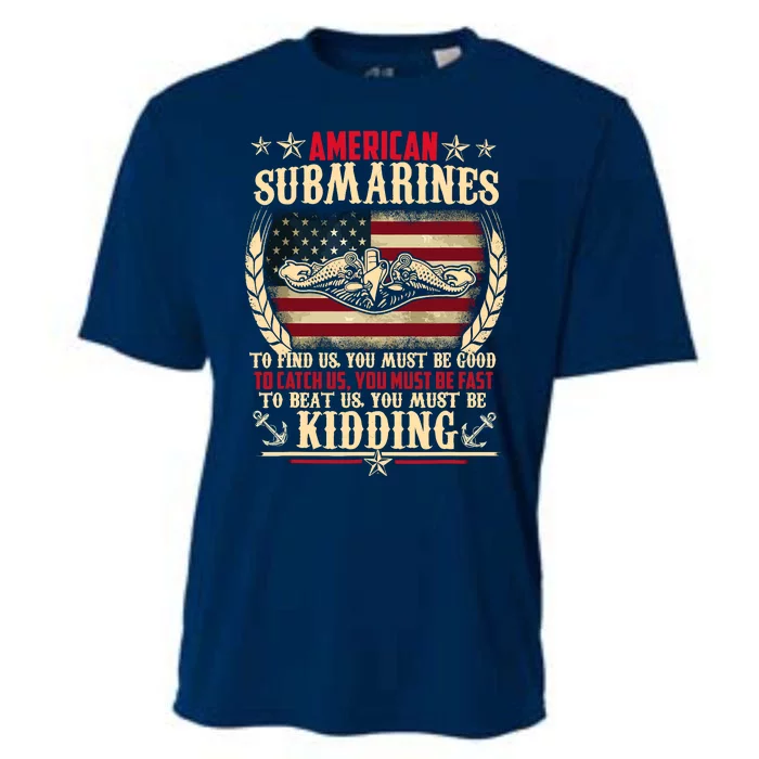 For A Veteran Submariner Cooling Performance Crew T-Shirt