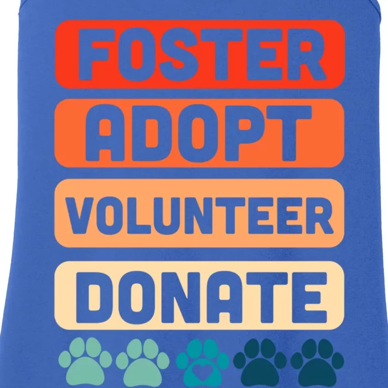 Foster Adopt Volunteer Donate National Rescue Dog Day Great Gift Ladies Essential Tank