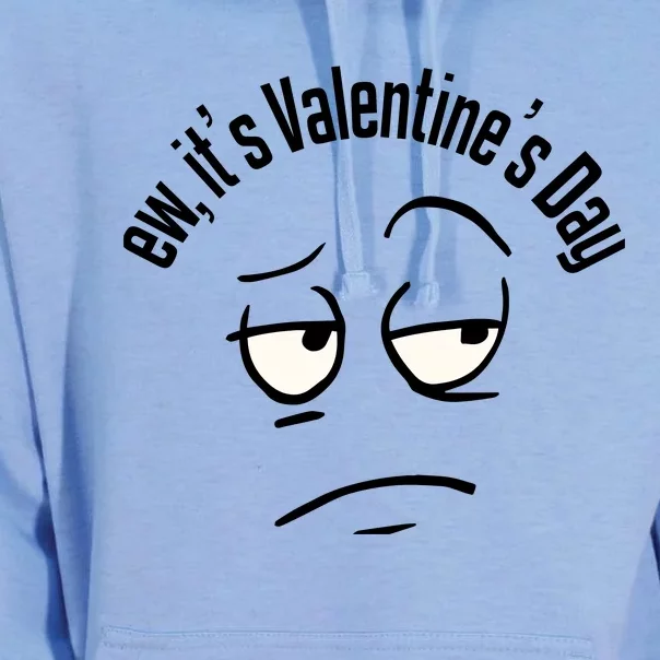 Funny Anti Valentines Day Ew ItS ValentineS Day For Teens Unisex Surf Hoodie