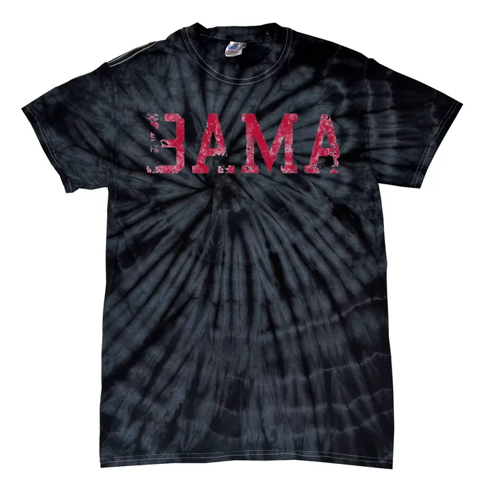 Funny Alabama Vintage Bama Gift Tie-Dye T-Shirt