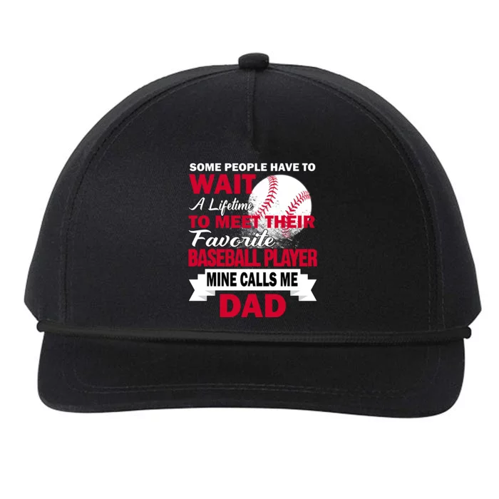 Favorite Baseball Player Snapback Five-Panel Rope Hat