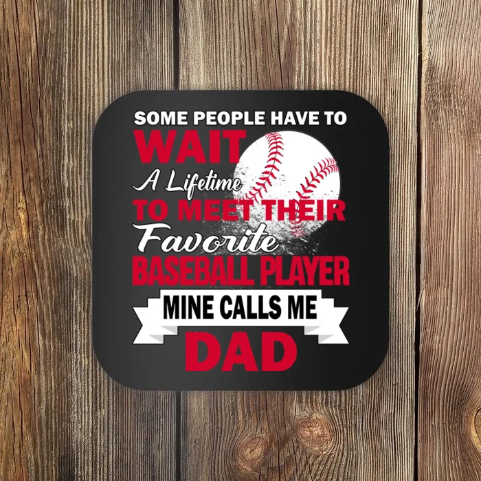 Favorite Baseball Player Coaster