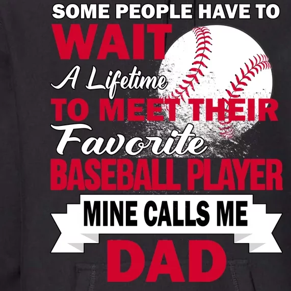 Favorite Baseball Player Premium Hoodie